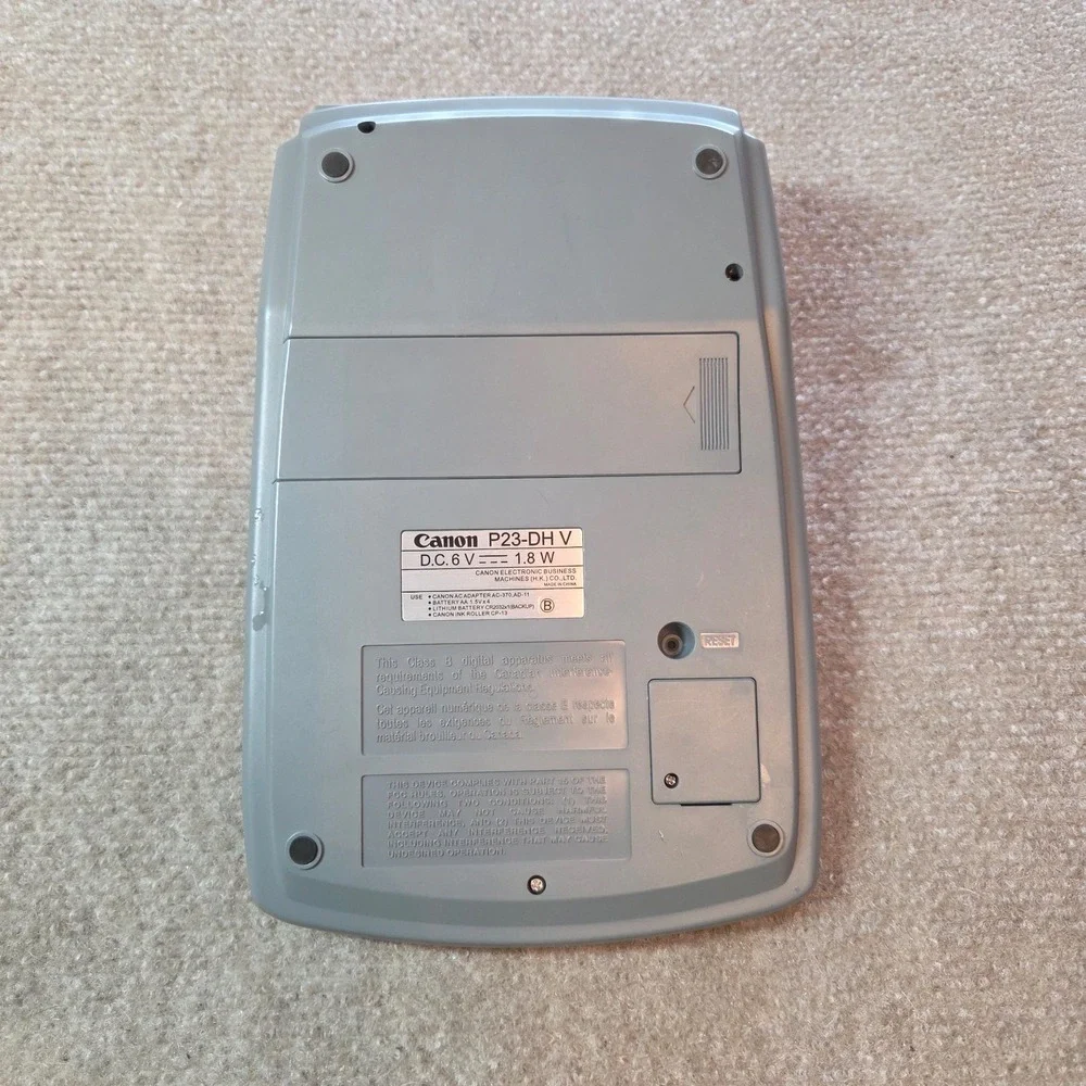 Canon p23 dh
